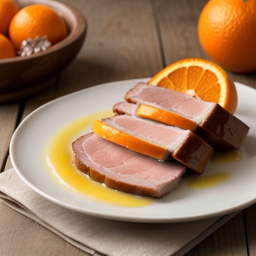 Orange-Glazed Ham recipe image