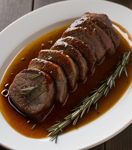Orange Glazed Pork recipe image