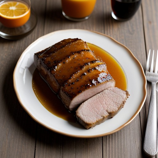 Orange-Glazed Pork Loin recipe image