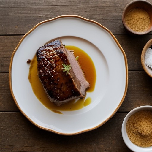 Orange Glazed Pork Roast recipe image