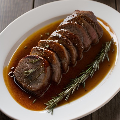 Orange Glazed Pork recipe image