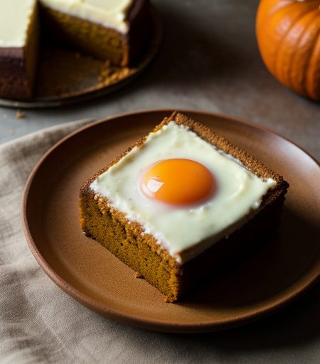 Orange-Glazed Pumpkin Cake recipe image
