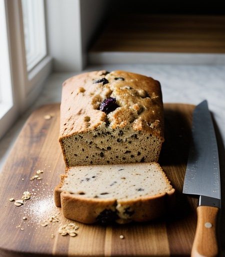 Orange Glazed Raisin Oat Bread (3 PTS recipe image