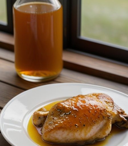 Orange Honey-Baked Chicken recipe image