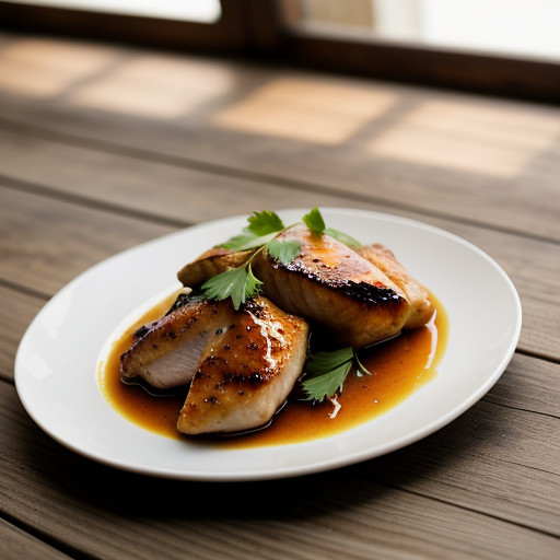 Orange Honeyed Chicken recipe image