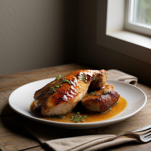 Orange Honeyed Chicken recipe image