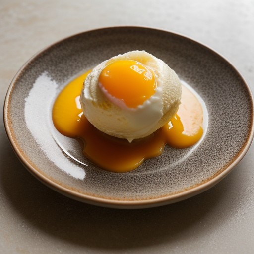 Orange Ice Cream recipe image