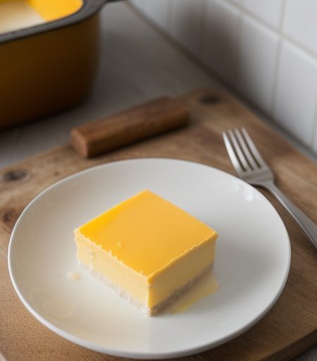 Orange & Lemon Ice Box Pudding recipe image