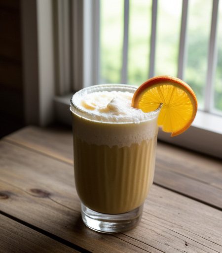 Orange Macaroon Drink recipe image