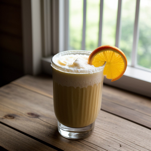 Orange Macaroon Drink recipe image