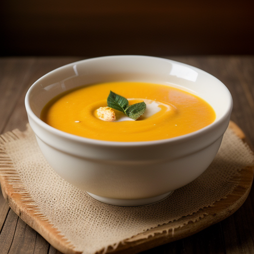 Orange Mango Soup recipe image