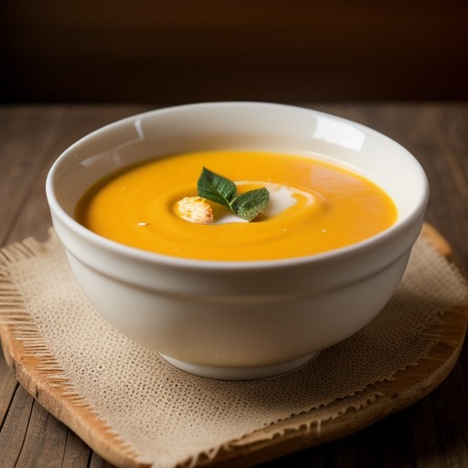 Orange Mango Soup recipe image