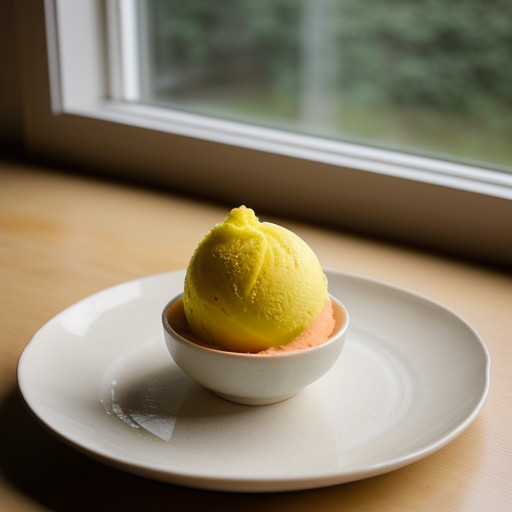 Orange-Melon Sorbet recipe image