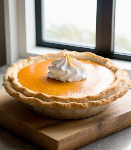 Orange Meringue Pie recipe image