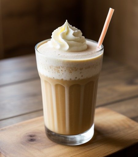 Orange Milk Shake recipe image
