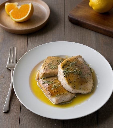 Orange 'N Lemon Chicken Breasts recipe image