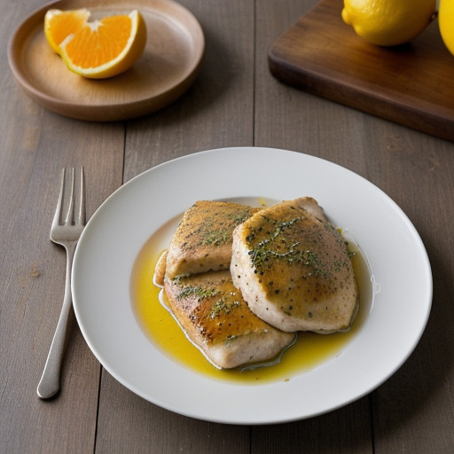 Orange 'N Lemon Chicken Breasts recipe image