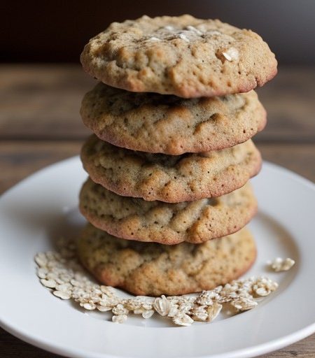 Orange Oatmeal Cookies recipe image