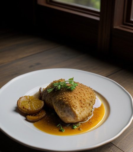 Orange-Onion Chicken recipe image