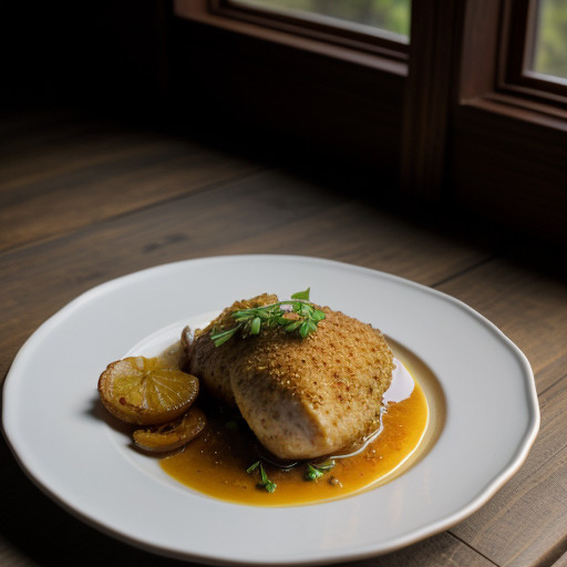 Orange-Onion Chicken recipe image