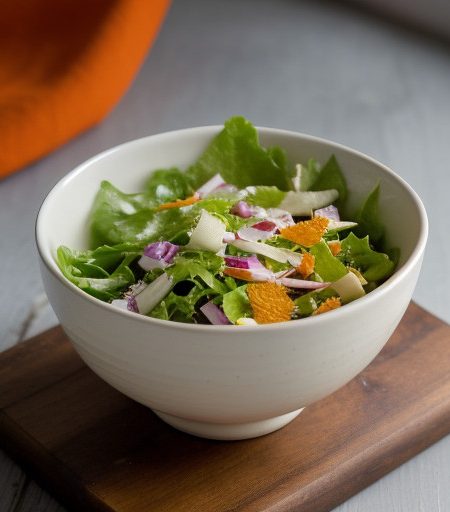 Orange Onion Salad With Chili Dressing recipe image
