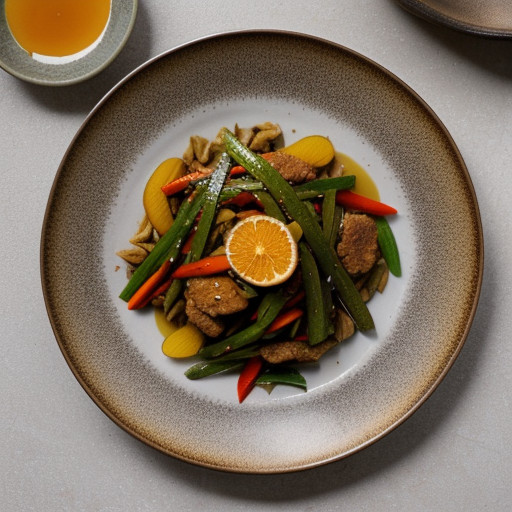 Orange Oriental Stir-Fry recipe image