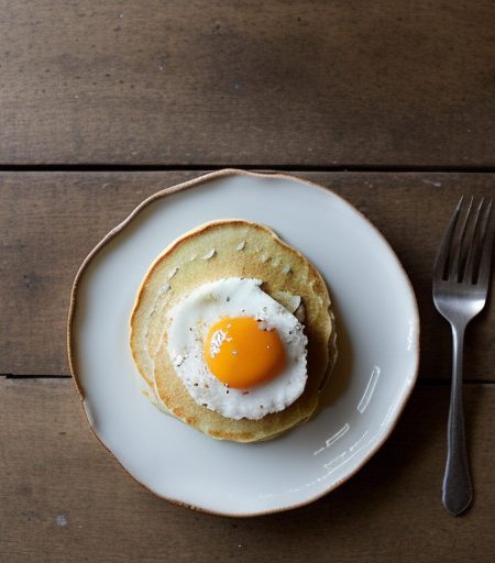 Orange Pancakes With Orange Sauce recipe image