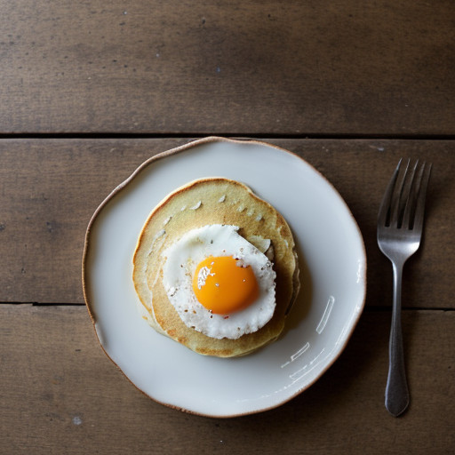 Orange Pancakes With Orange Sauce recipe image