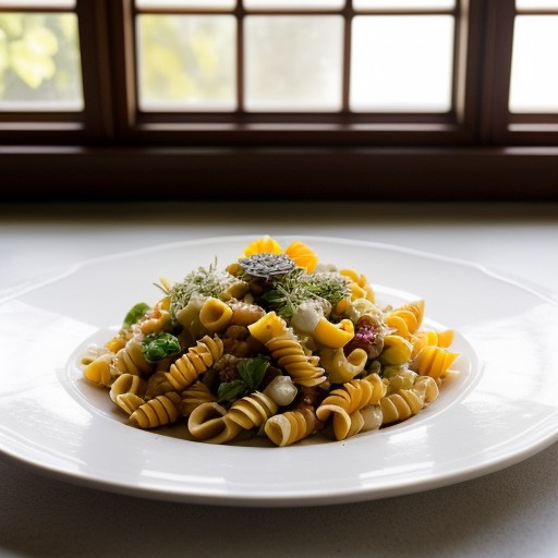 Orange Pasta Salad recipe image