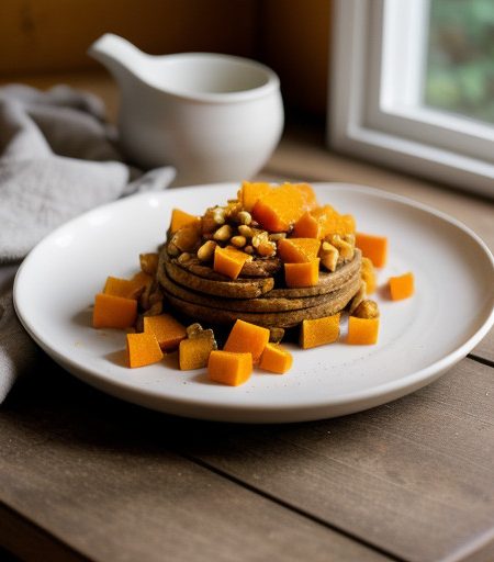 Orange & Peanut Sweet Potatoes recipe image