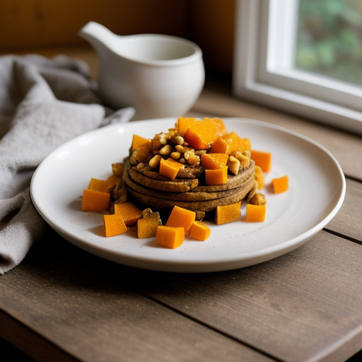 Orange & Peanut Sweet Potatoes recipe image