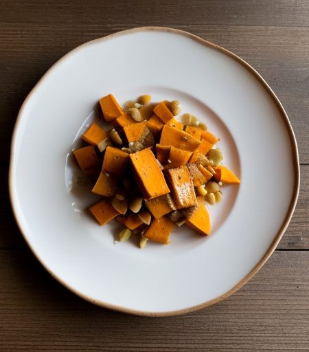 Orange & Peanut Sweet Potatoes recipe image