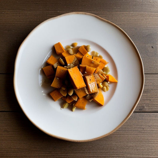Orange & Peanut Sweet Potatoes recipe image