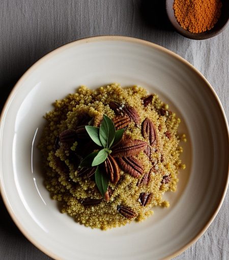 Orange-Pecan Couscous recipe image