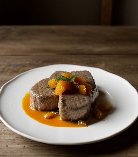 Orange-Pepper Steaks - 20 Minutes recipe image