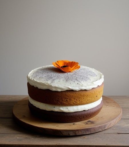 Orange Poppy Seed Cake recipe image