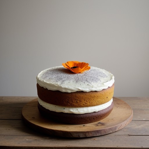 Orange Poppy Seed Cake recipe image