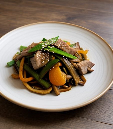 Orange Pork Stir-Fry recipe image