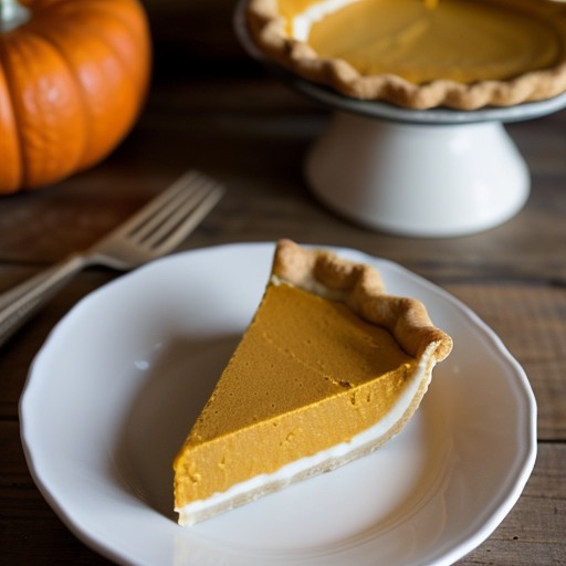 Orange Pumpkin Chiffon Pie recipe image