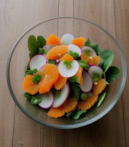 Orange & Radish Salad recipe image