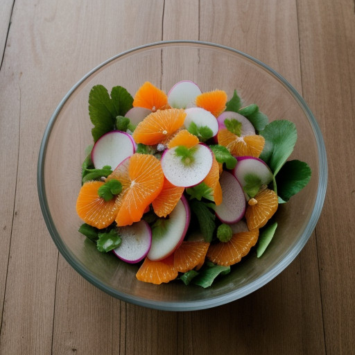 Orange & Radish Salad recipe image