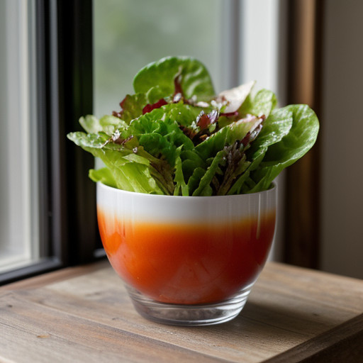 Orange Red Pepper Radish & Red Onion Salad recipe image