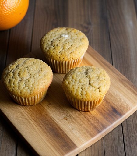Orange Rice Muffins recipe image