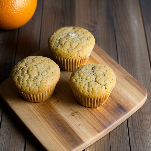 Orange Rice Muffins recipe image
