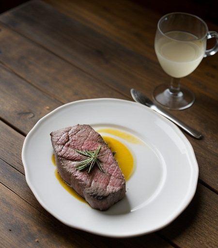 Orange-Rosemary Marinated Sirloin Steak recipe image