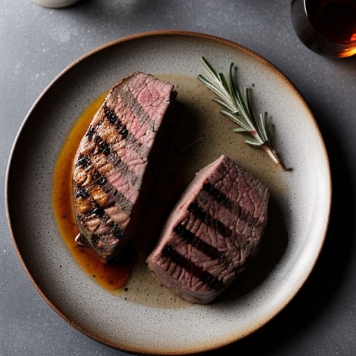 Orange-Rosemary Steaks recipe image