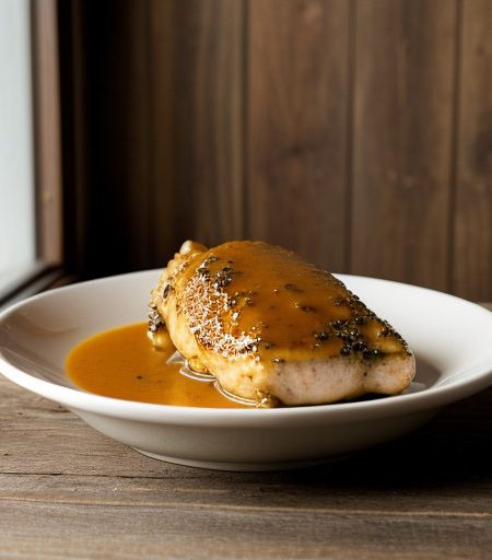 Orange-Sauce Chicken...magazine recipe image