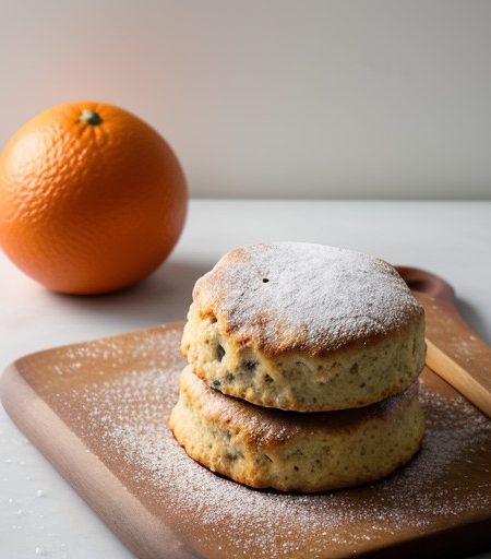Orange Scones With Raspberry Filling recipe image