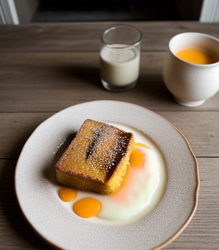 Orange-Sesame Pain Perdu recipe image