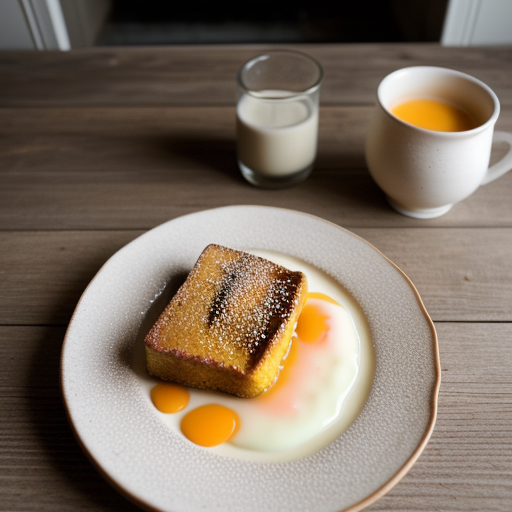 Orange-Sesame Pain Perdu recipe image